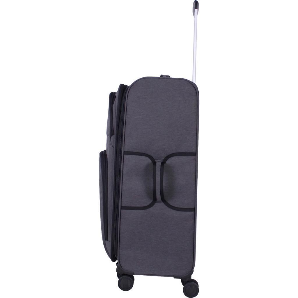 Валіза Bagland Валенсія велика 83 л. антрацит (003796927) (972915828) - зображення 2