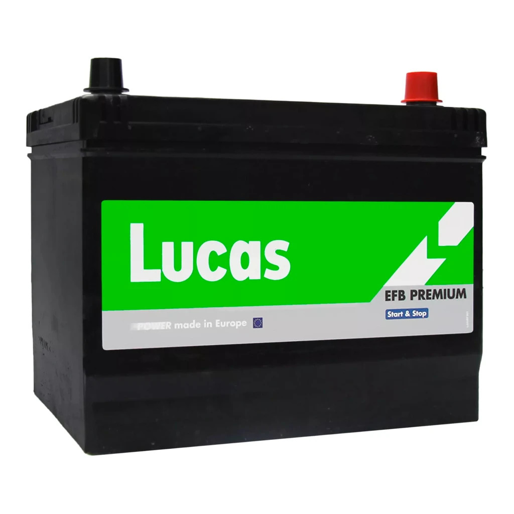 Акумулятор автомобільний Lucas 6CT-75 АзЕ Asia EFB Start-Stop (LBPL754) - зображення 1
