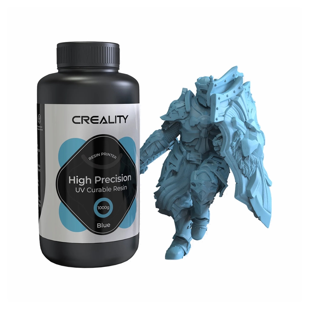 Фотополімерна смола Creality Resin, LCD 8K High Precision 1кг, blue (3302190002) - зображення 1