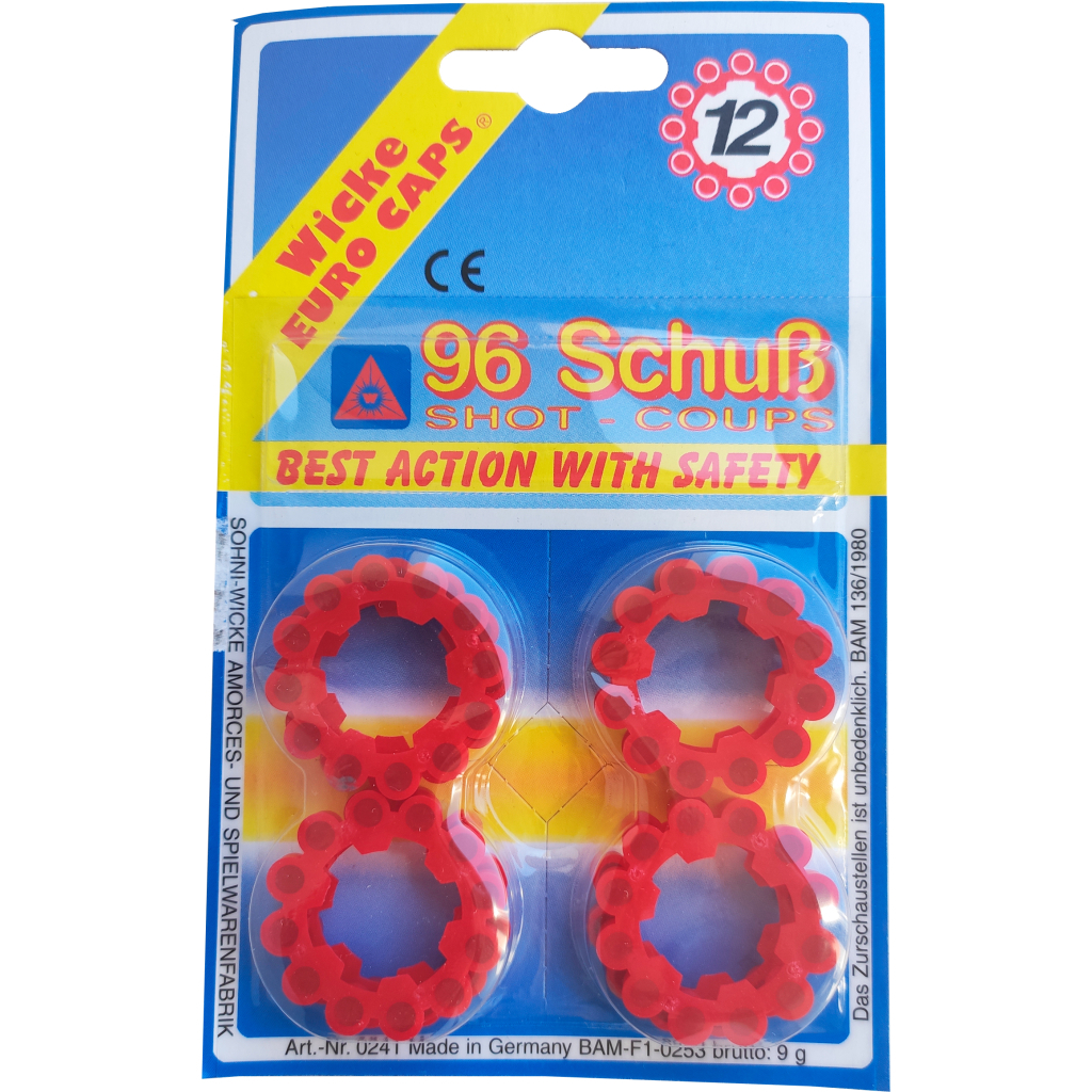 Іграшкова зброя Gonher Пістони 12-зарядні (96/12) - зображення 1