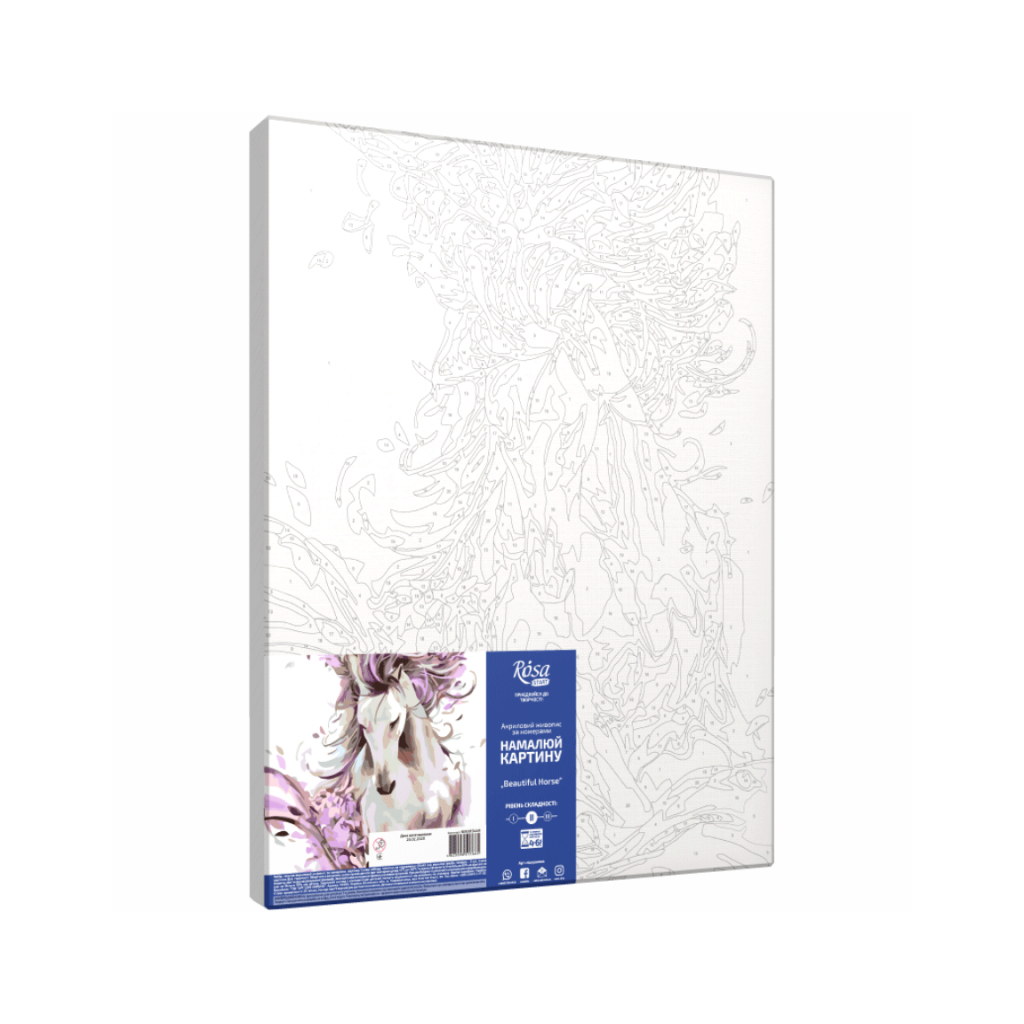 Картина по номерам Rosa Start Вeautiful Нorse 35х45 см (4823098517665) - зображення 2