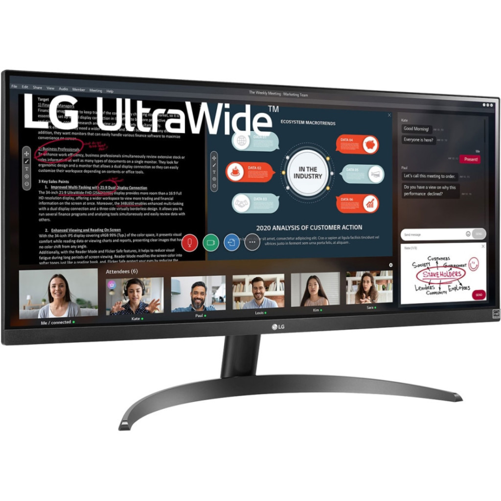 Монітор LG 29WP500-B - зображення 3