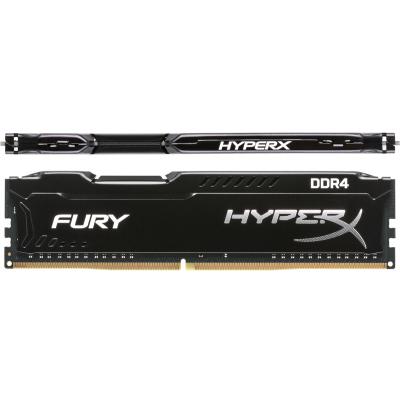 Модуль пам'яті для комп'ютера DDR4 16GB (2x8GB) 2133 MHz HyperX FURY Black Kingston Fury (ex.HyperX) (HX421C14FB2K2/16) - зображення 3