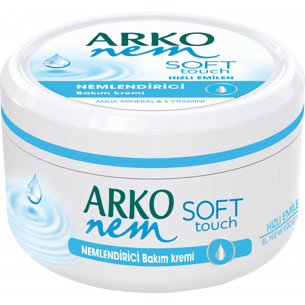 Крем для обличчя ARKO Зволожуючий Soft Touch 300 мл (8690506470074) - зображення 1