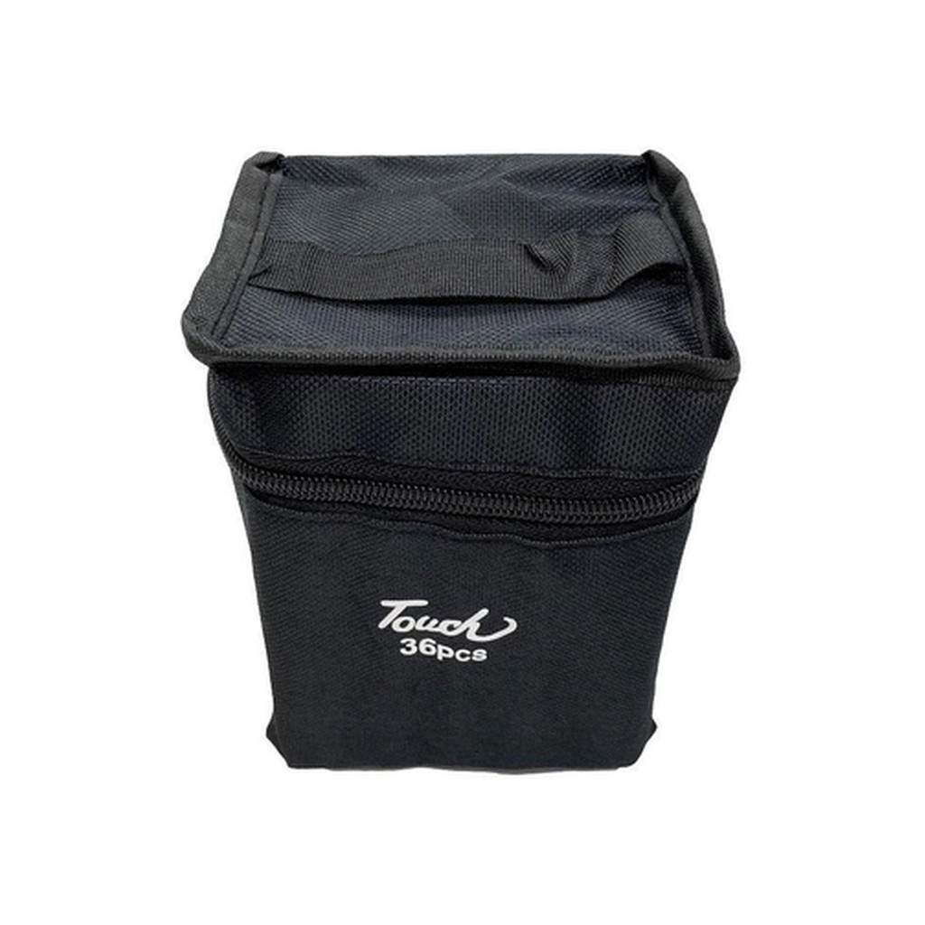 Набір маркерів Touch двосторонніх скетч маркерів 36 шт в чохлі + блокнот А5 (40 арк) в асортименті для хлопчиків (XK-MRK-BOY) - picture 4