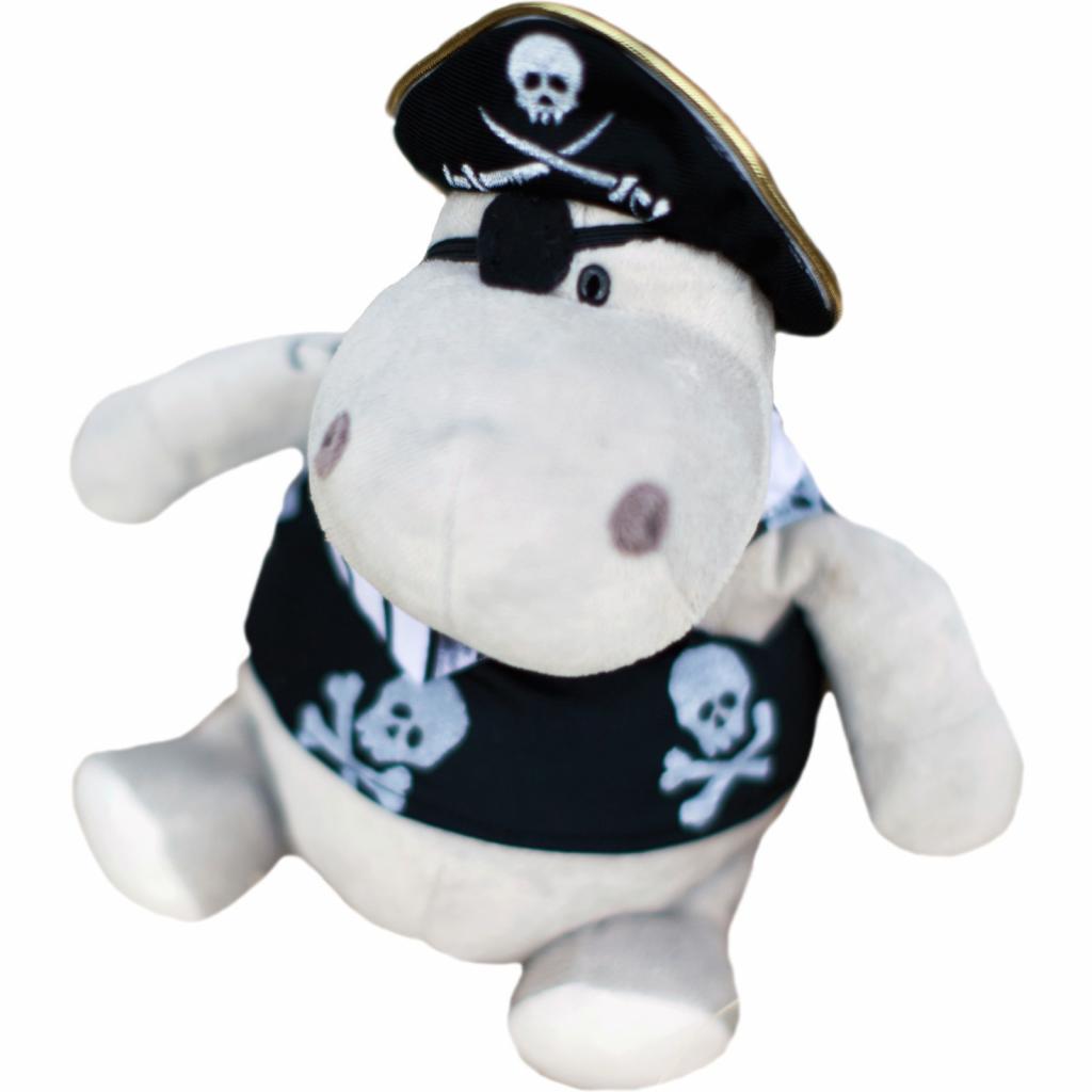 М'яка іграшка Orange Бегемот пірат, 30 см, orange (OX013/20) - зображення 1