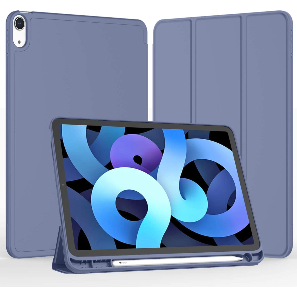 Чохол до планшета BeCover Direct Charge Pen mount Pencil Apple iPad Air 5 (2022) 10.9" Purple (708781) - зображення 2