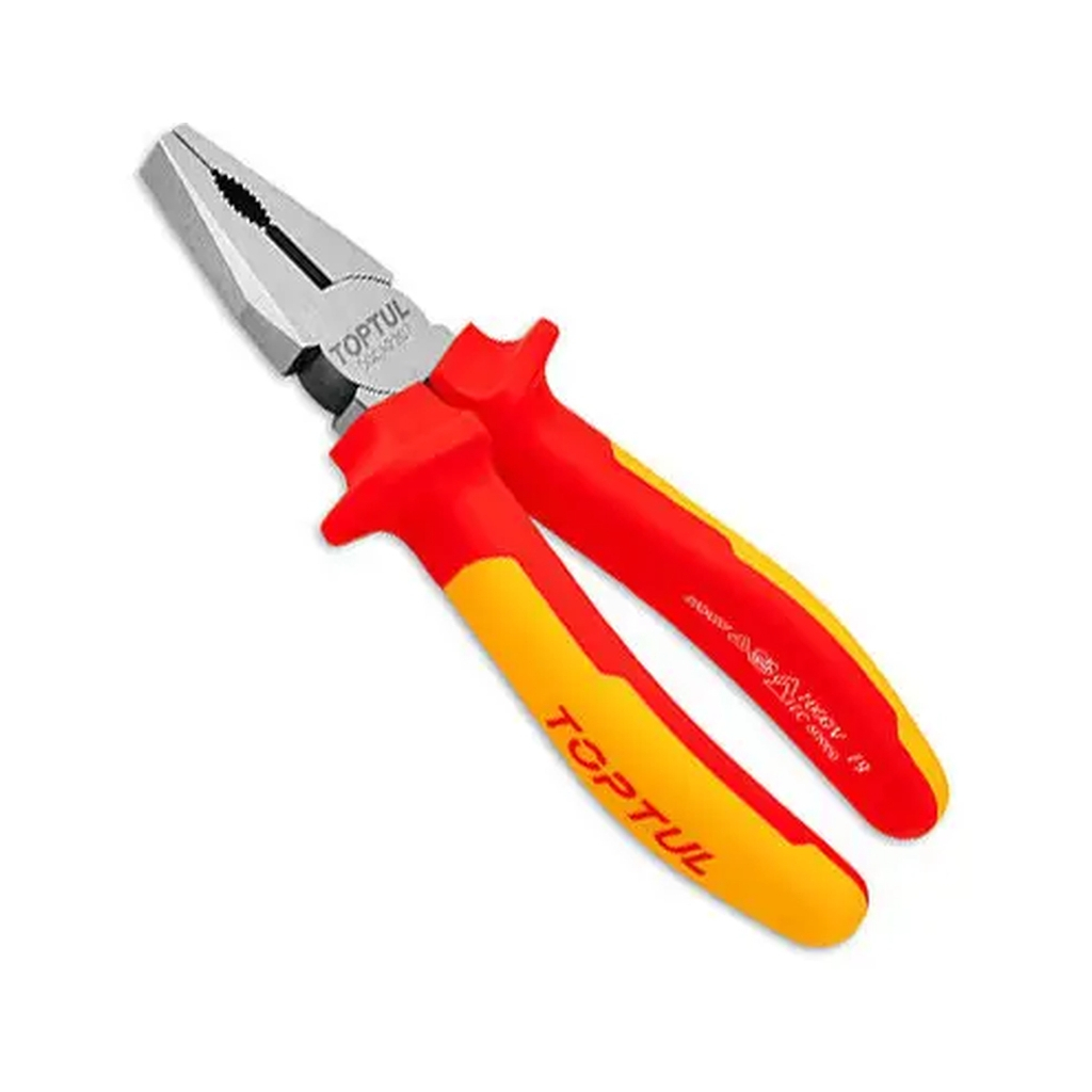 Плоскогубці Toptul із ізольованими ручками, пасатижі 8" 1000V (DGCA2208) - зображення 1