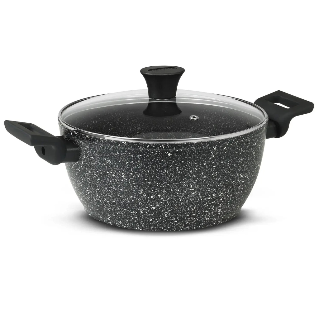 Каструля Flonal Pietra Lavica 4,3 л з кришкою (PLICV2480) - зображення 1