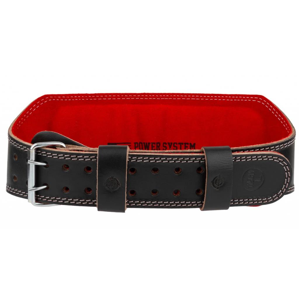 Атлетичний пояс Power System Elite PS-3030 Black/Red S (PS-3030_S_Black-Red) - зображення 4