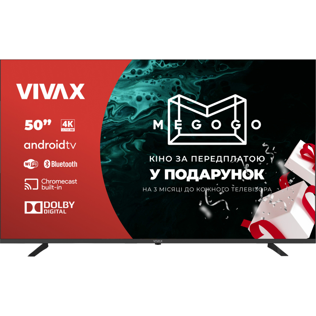 Телевізор Vivax 50UHD10K - зображення 1