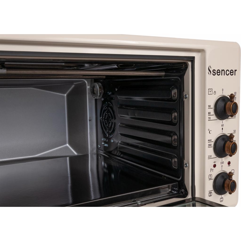Електропіч Sencer MF 46E24 Beige Rustic - зображення 6