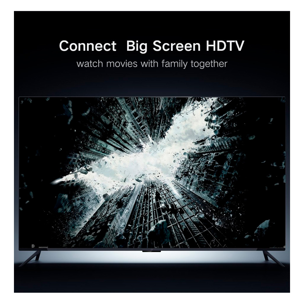 Кабель мультимедійний miniDisplayPort M to HDMI M 1.5m MD101 4K black Ugreen (20848) - зображення 6