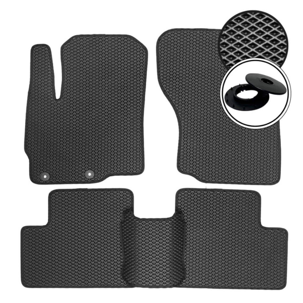 Килимок в багажник EVAtech Audi Q7 (4M) 7 seats 2015+ 2 покоління SUV USA (AU11153BG3RBB) - зображення 1