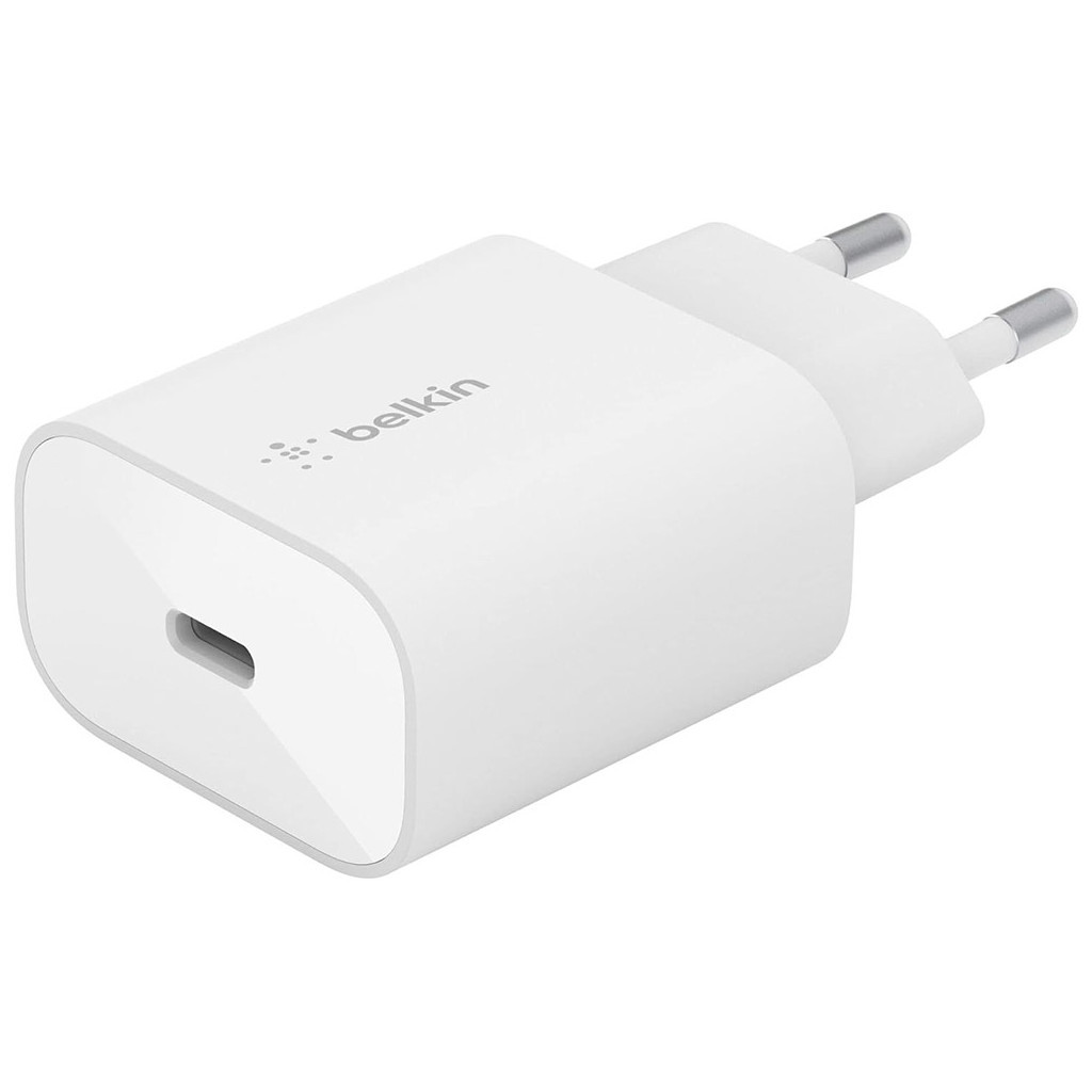 Зарядний пристрій Belkin USB-С 25W PD PPS + cable USB-C-Lightning 1m (WCA004VF1MWH-B5) - зображення 2