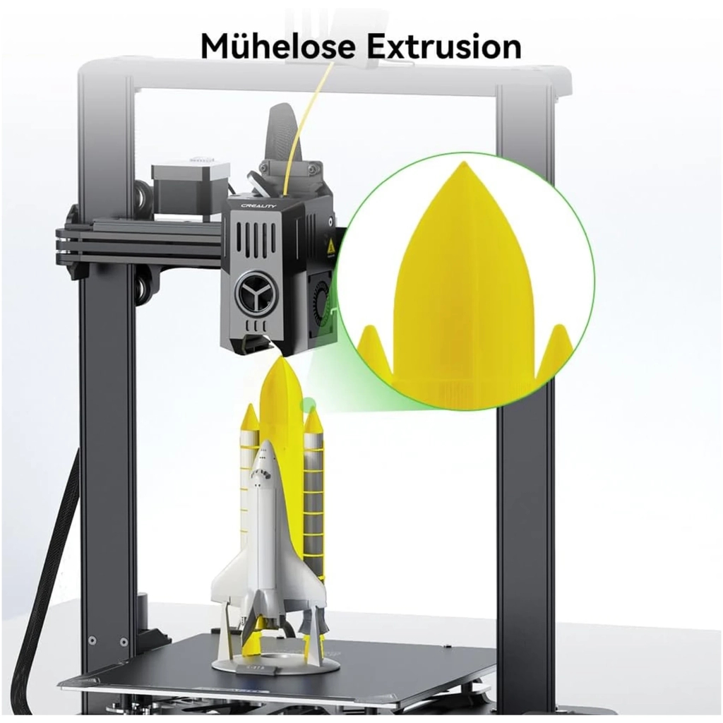 Пластик для 3D-принтера Creality Hyper PETG 1.75мм, black+white, 2x1кг (3301030075) - зображення 5