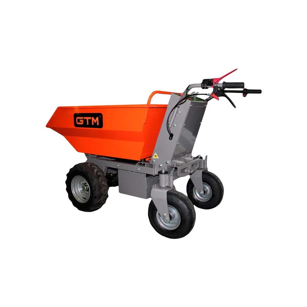 Візок вантажний GTM самохідний на колесах (дампер) 500кг/акк. 32Ah (E50M/32A) - picture 3
