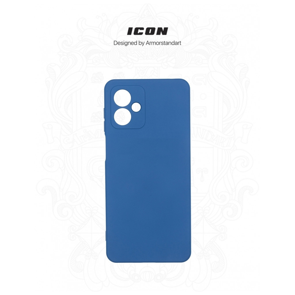 Чохол до мобільного телефона Armorstandart ICON Case Motorola G14 Camera cover Dark Blue (ARM70474) - зображення 3
