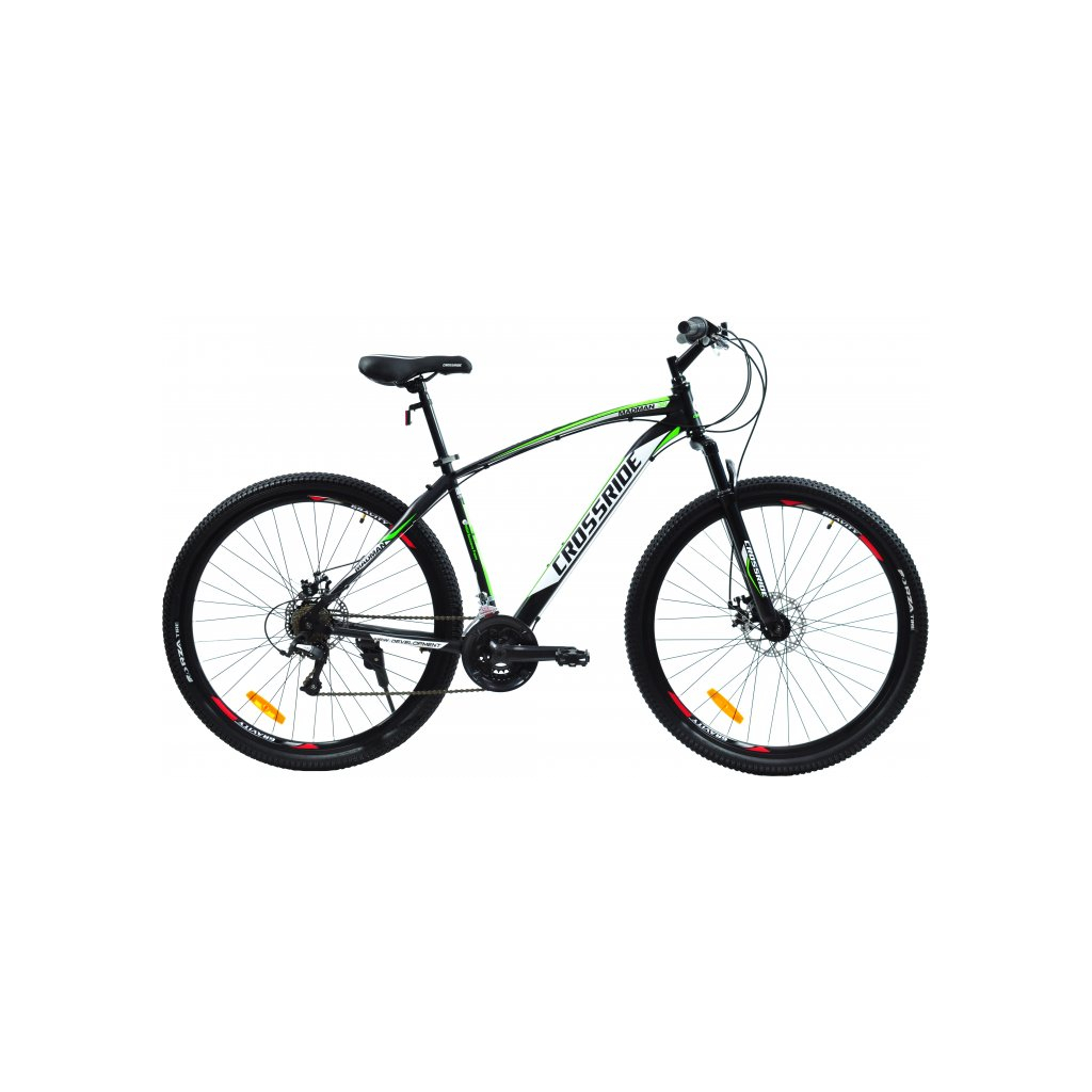 Велосипед Crossride Madman 29" рама-19" St Black/Green (01841-190-2) - зображення 1