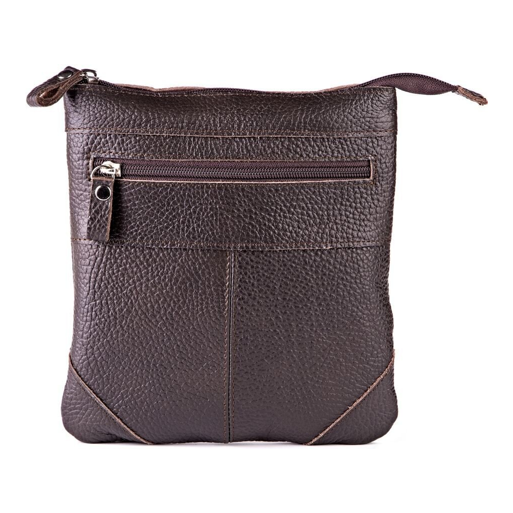 Сумка Shvigel З натуральної шкіри Коричнева (11014) - зображення 2