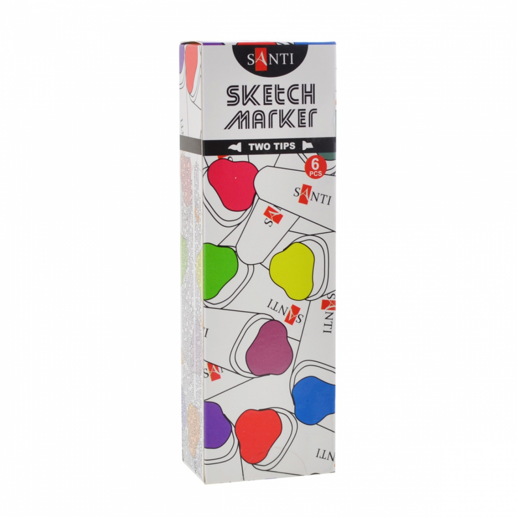 Художній маркер Santi sketch SM-16, тілесний (390521) - зображення 2