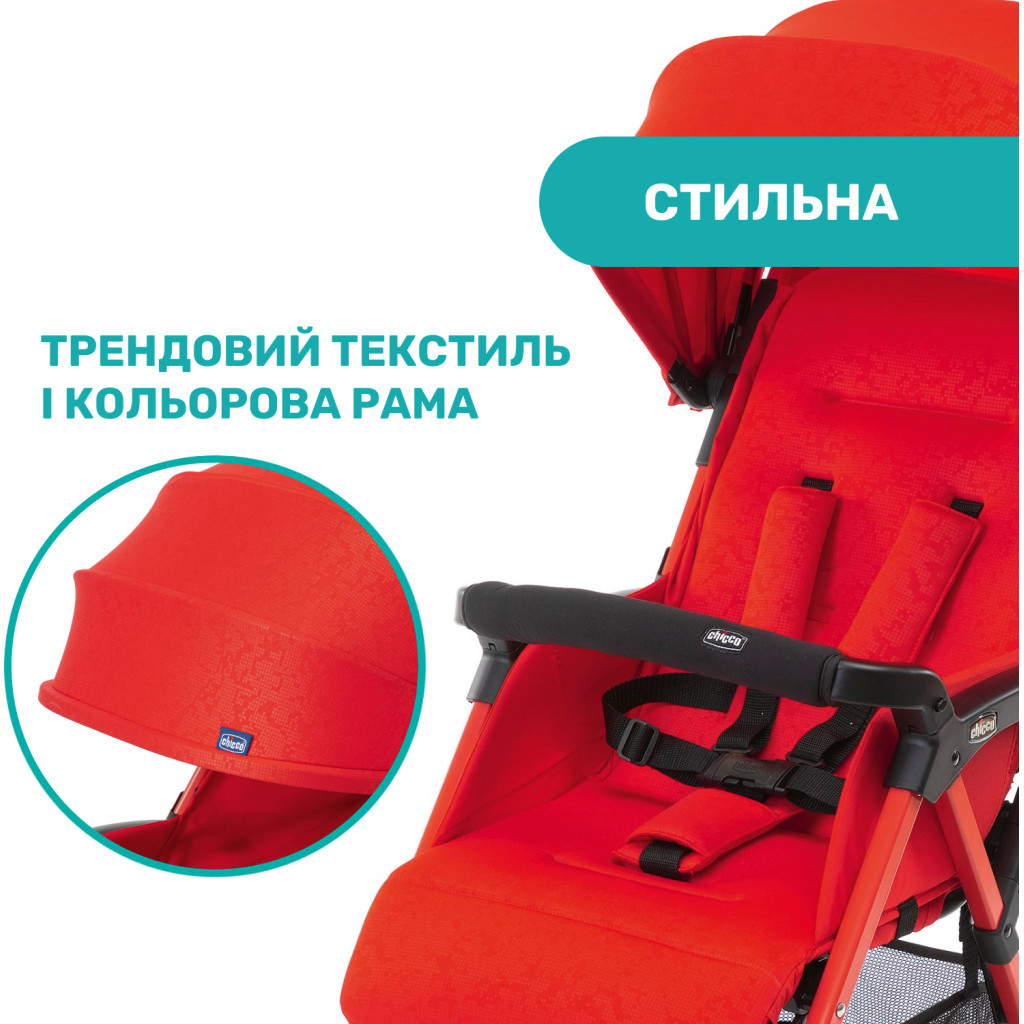 Коляска Chicco Ohlala 3 red (79733.64) - зображення 5