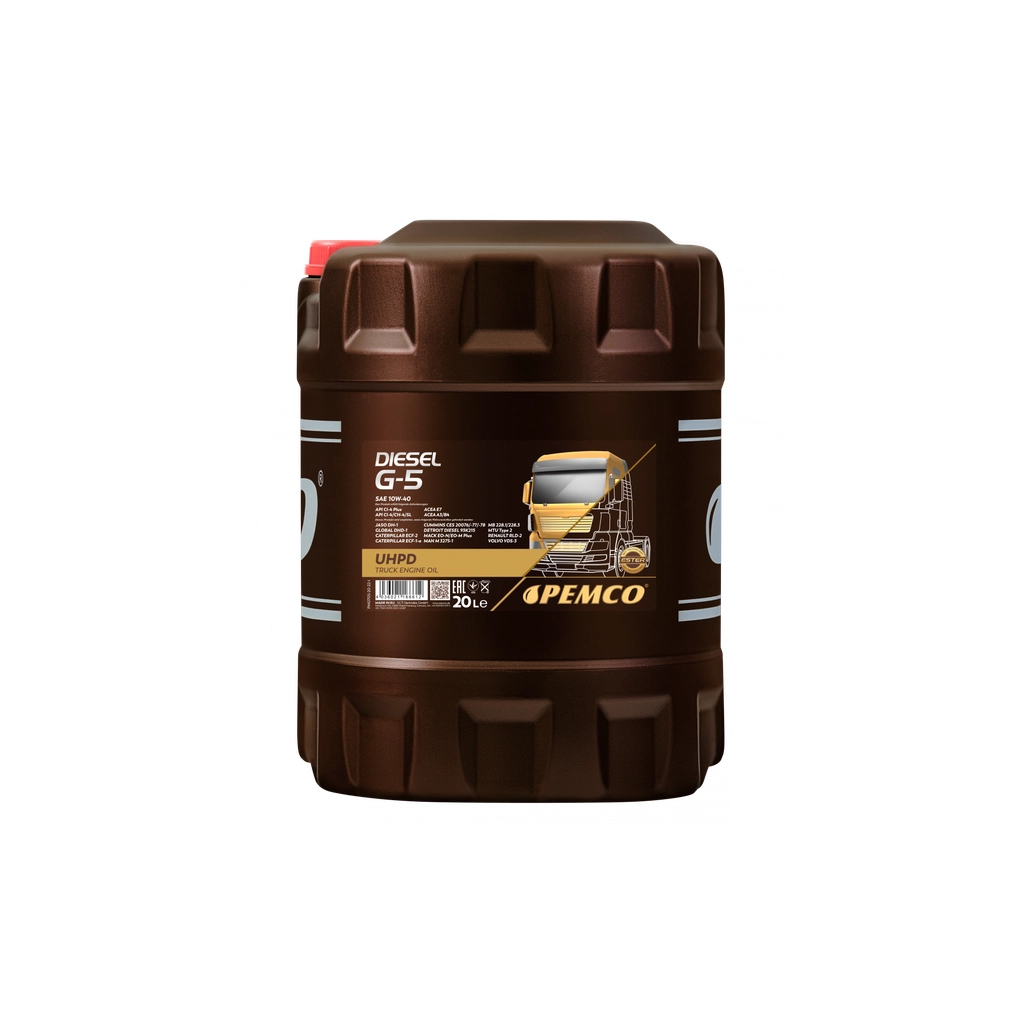 Моторна олива PEMCO DIESEL 10W-40 20л (PM0705-20) - зображення 1