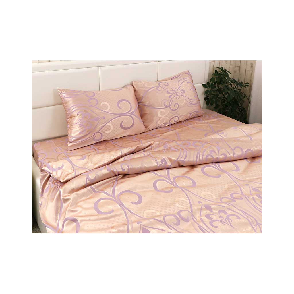 Постільна білизна Руно Сатин Бежева сімейна (6.137АЖ_Beige) - зображення 3