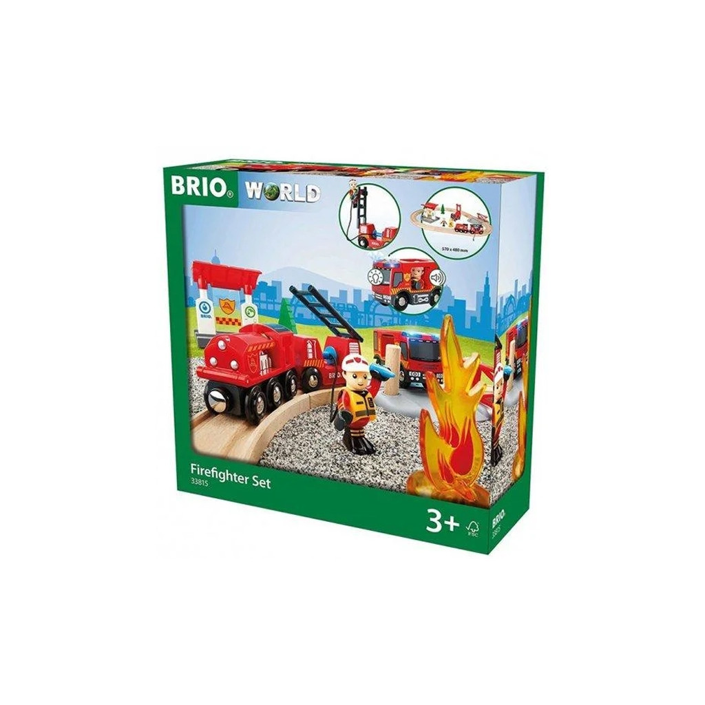 Залізниця Brio World Пожежна станція (33815) - зображення 5