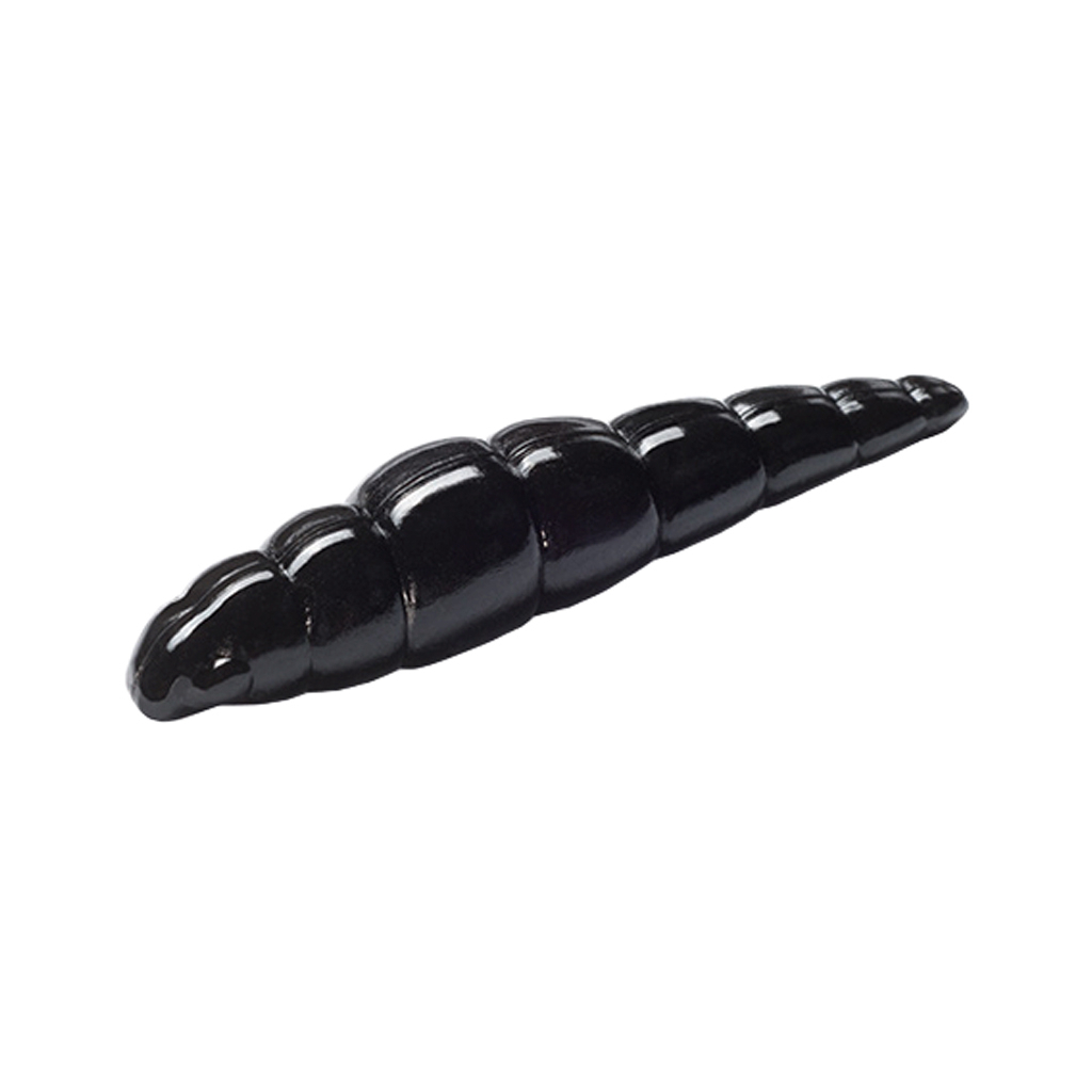 Силікон рибальський FishUP Yochu 1.7" 101 - Black, cheese taste (8шт/уп) (1864.00.31) - зображення 1
