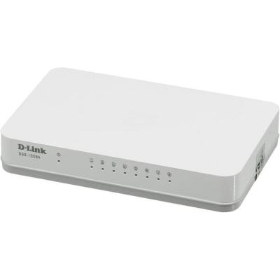Комутатор мережевий D-Link DGS-1008A/D1A - зображення 1