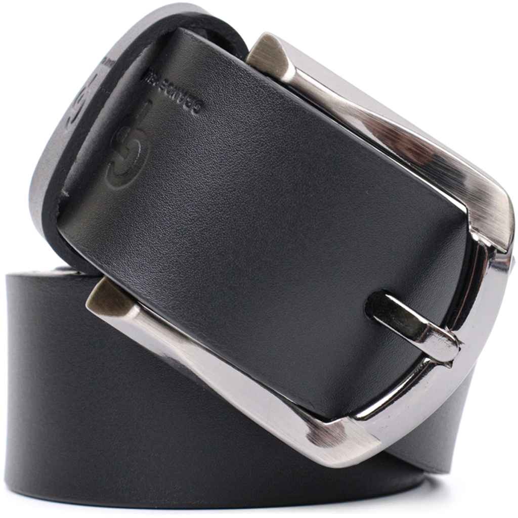 Ремінь Grande Pelle Під джинси з натуральної шкіри Чорний (11686) - зображення 7