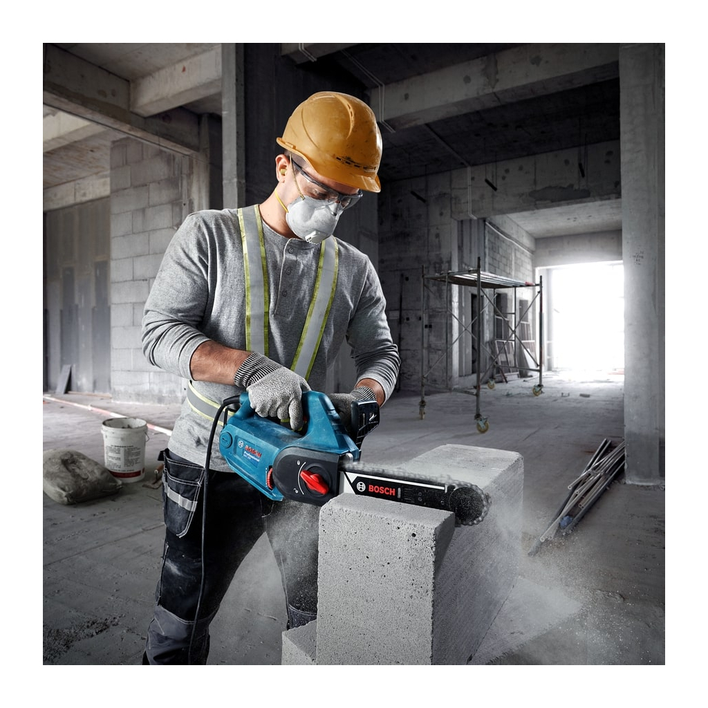 Ланцюгова пила Bosch Professional для газобетонных блоків GAC 250, 1200 Вт, 330 мм, 3/8 (0.601.2B6.020) - изображение 5