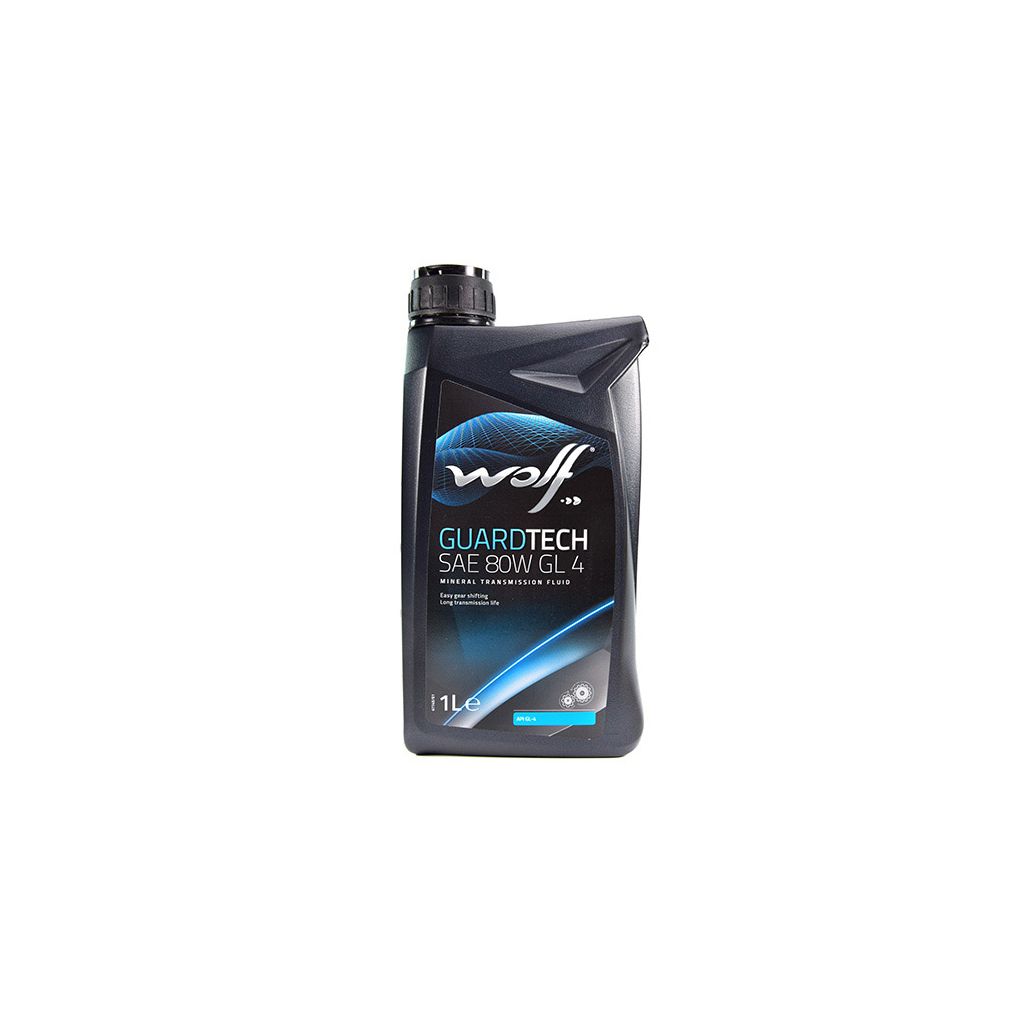Трансмісійна олива Wolf GUARDTECH SAE 80W GL 4 1л (8303104) - зображення 1