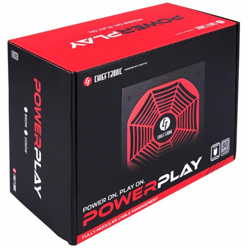 Блок живлення Chieftronic 850W PowerPlay (GPU-850FC) - зображення 8