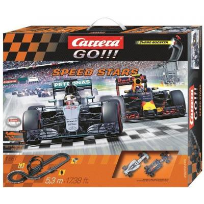 Автотрек Carrera GO!!! Майстри швидкості, довжина траси 5.3м (4007486624252) - зображення 1