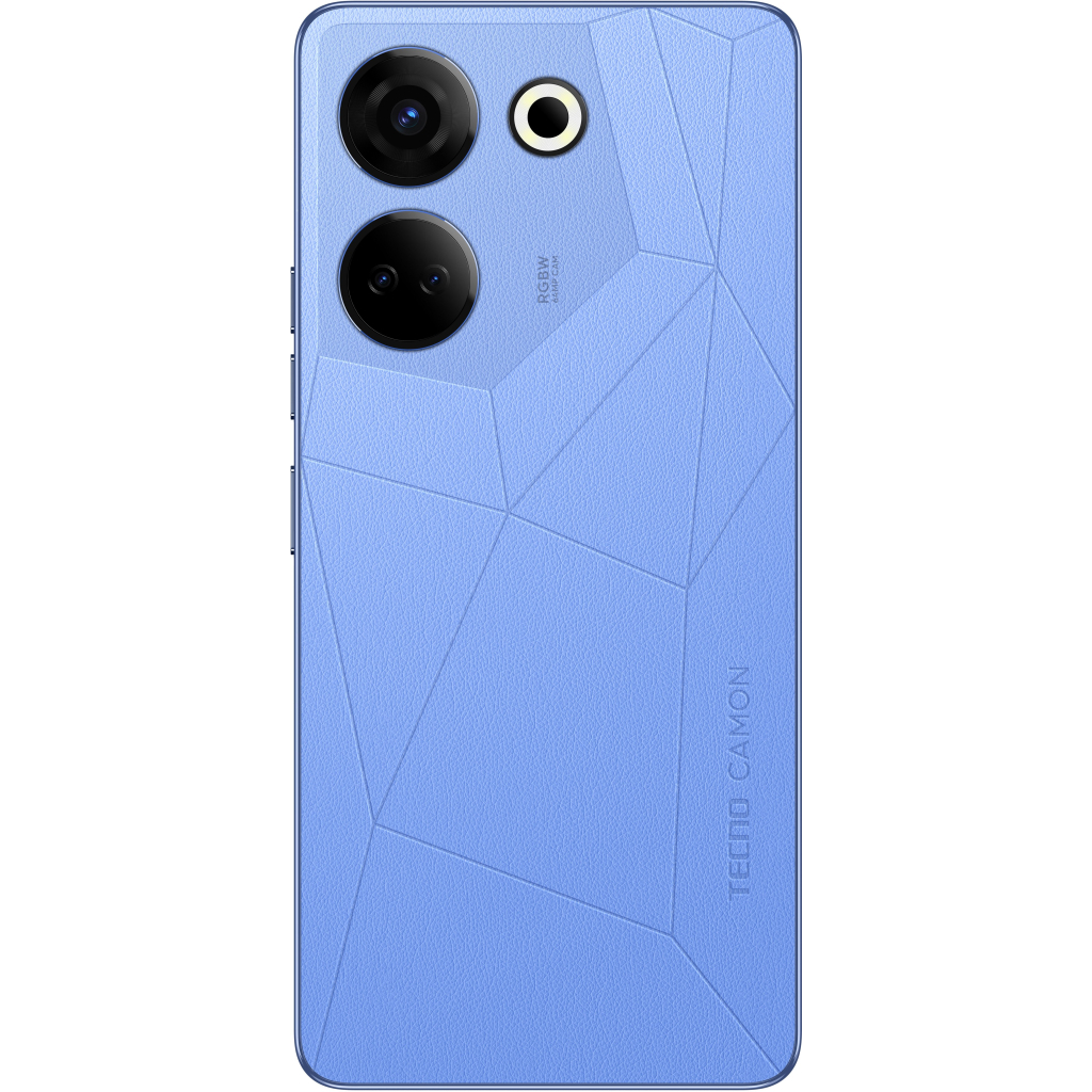 Мобільний телефон Tecno CK7n (Camon 20 Pro 8/256Gb) Serenity Blue (4895180799815) - зображення 3