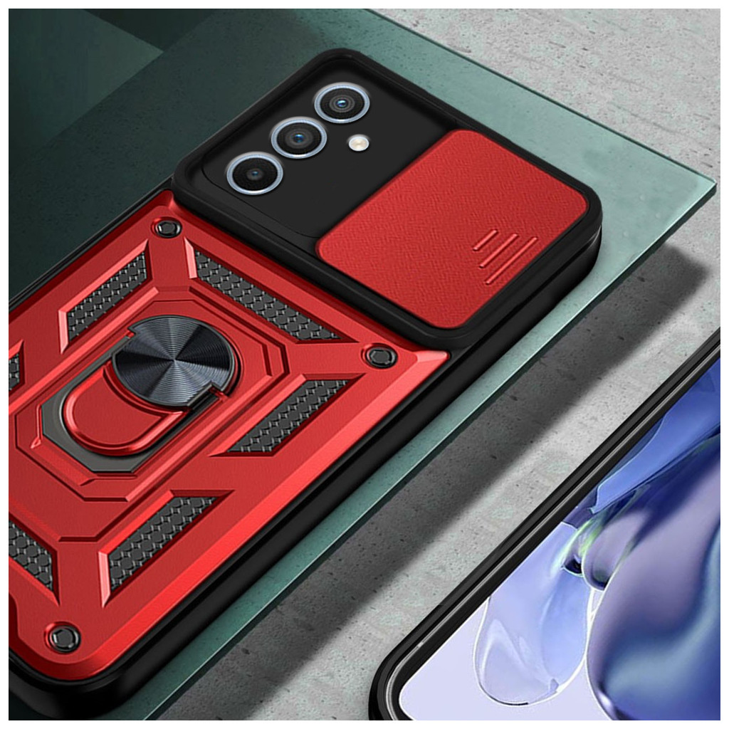 Чохол до мобільного телефона BeCover Military Samsung Galaxy A55 5G SM-A556 Red (711021) - зображення 3
