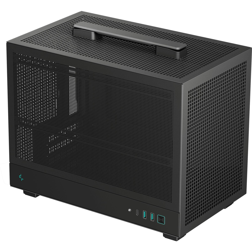 Корпус Deepcool CH160 Mesh Black (R-CH160-BKNMI0-G-1) - зображення 1