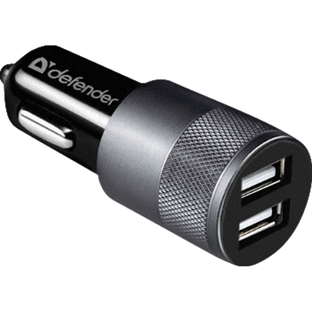 Зарядний пристрій Defender 2xUSB 12W (2xUSB-A) 2.1A UCA-21 (83821) - зображення 1