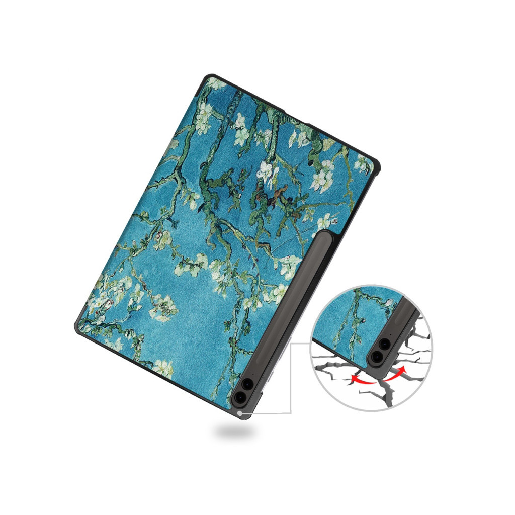 Чохол до планшета BeCover Smart Case Samsung Tab S9 Plus (SM-X810/SM-X816)/S9 FE Plus (SM-X610/SM-X616) 12.4" Spring (710383) - зображення 6