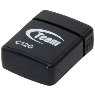 USB флеш накопичувач Team 32GB C12G Black USB 2.0 (TC12G32GB01) - зображення 2