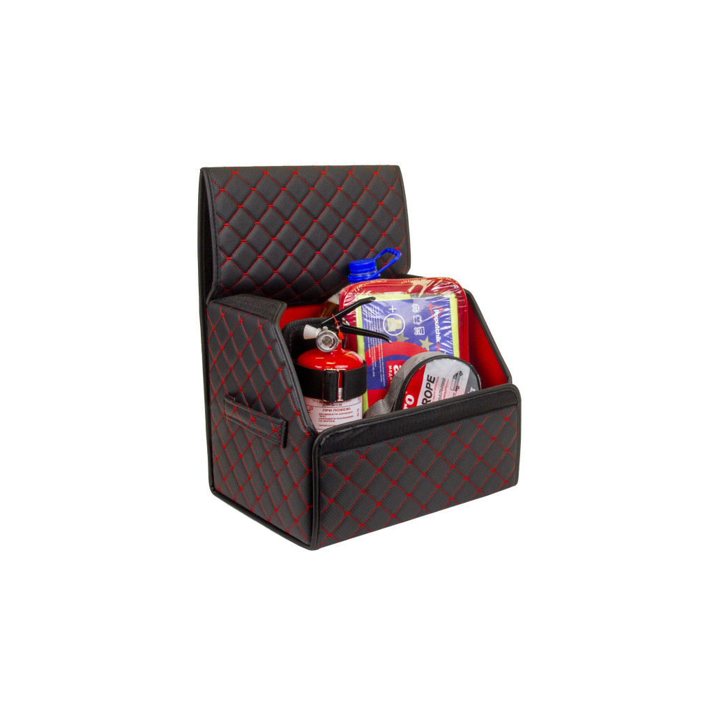 Сумка-органайзер EVAtech ECO S 30x30x35 см чорна з червоною ниткою (EHECESBRBR) - зображення 2