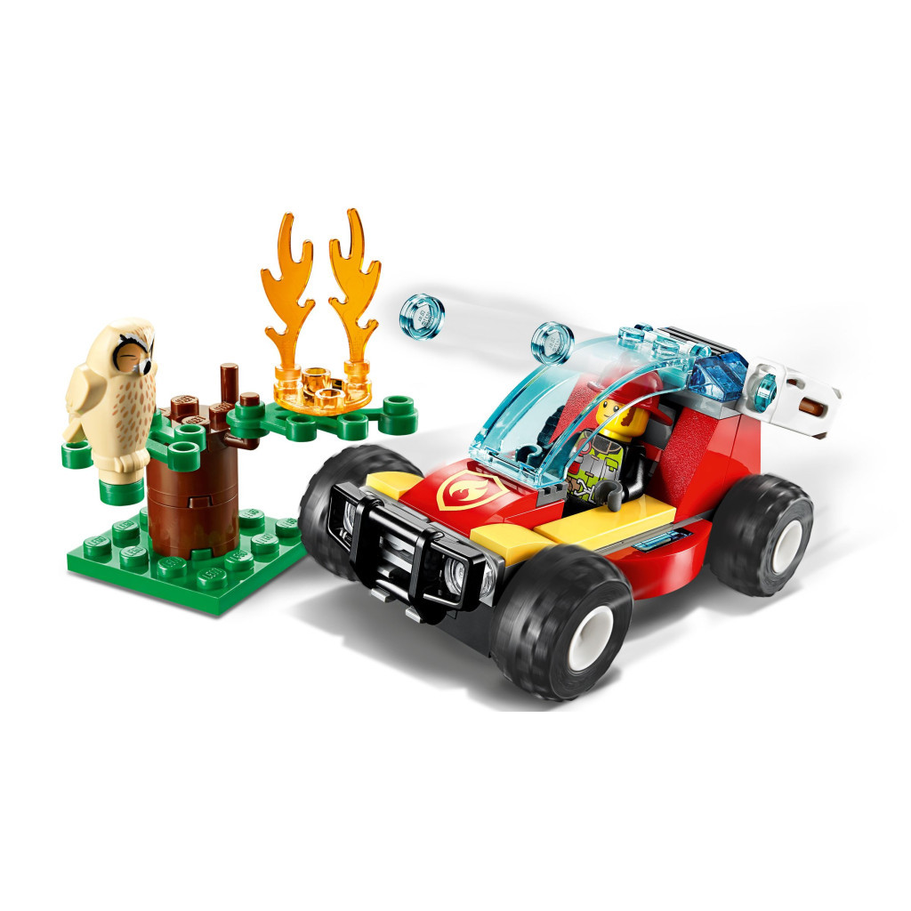 Конструктор LEGO City Fire Пожежа в лісі 84 деталі (60247) - зображення 3