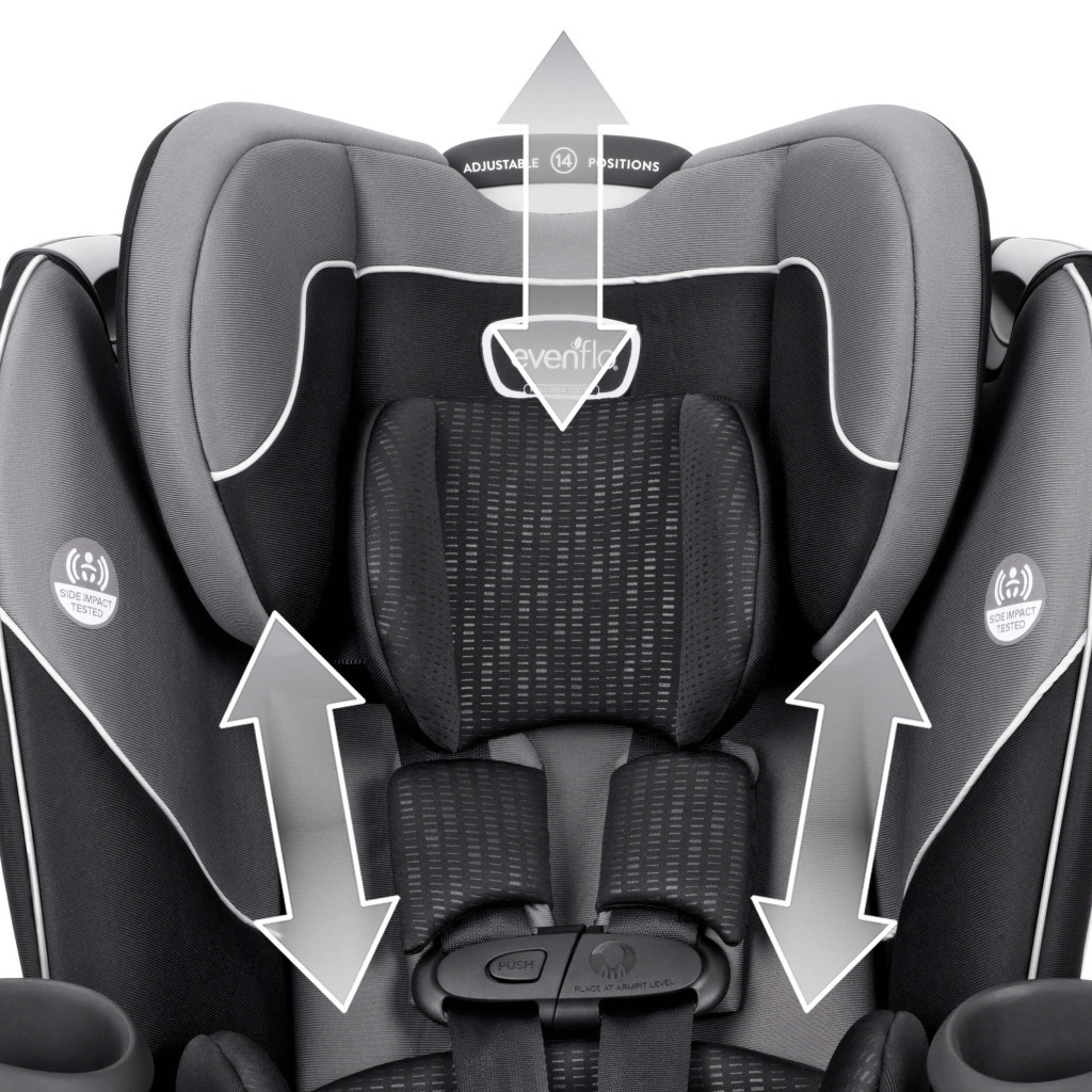 Автокрісло Evenflo Revolve 360 LX (1,8 до 54,4 кг) Amherst Gray (032884201983) - зображення 10