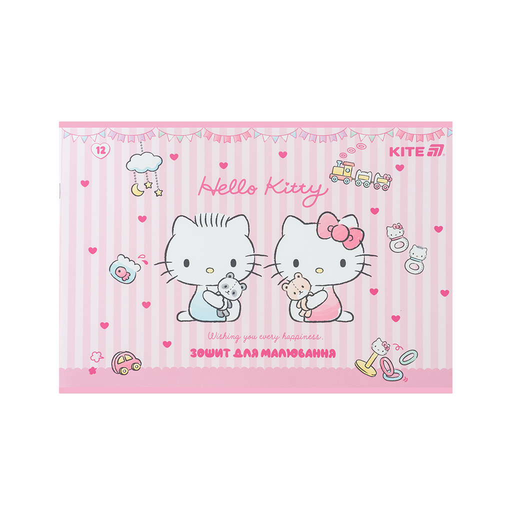 Альбом для малювання Kite Hello Kitty, 12 аркушів (HK25-241-1) - зображення 9