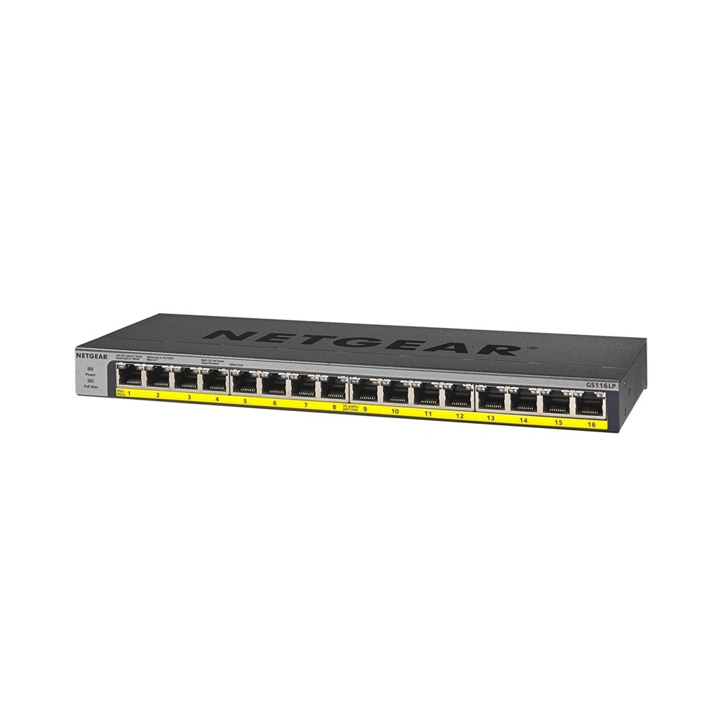 Комутатор мережевий Netgear GS116LP-100EUS - зображення 3