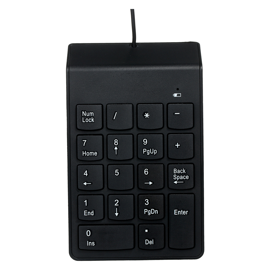 Клавіатура Gembird KPD-U-03 USB Black (KPD-U-03) - зображення 1