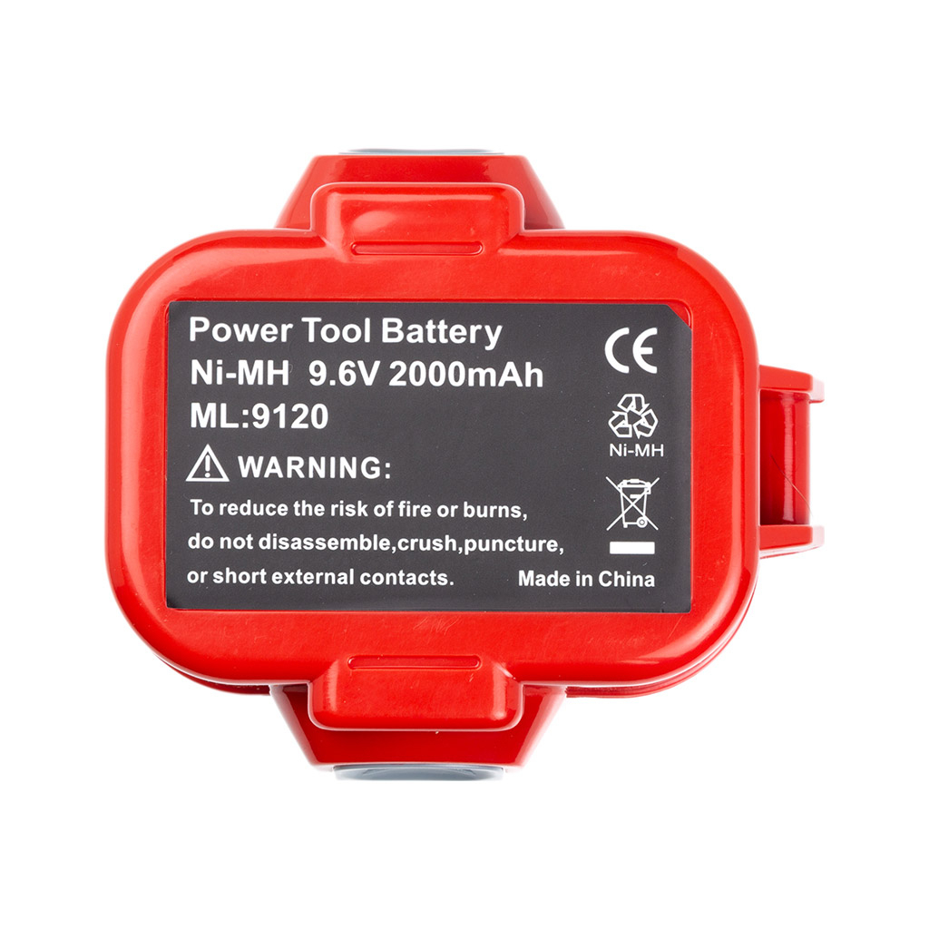 Акумулятор до електроінструменту PowerPlant для MAKITA 9.6V 2.0Ah Ni-MH (192019-4) (TB920921) - зображення 2