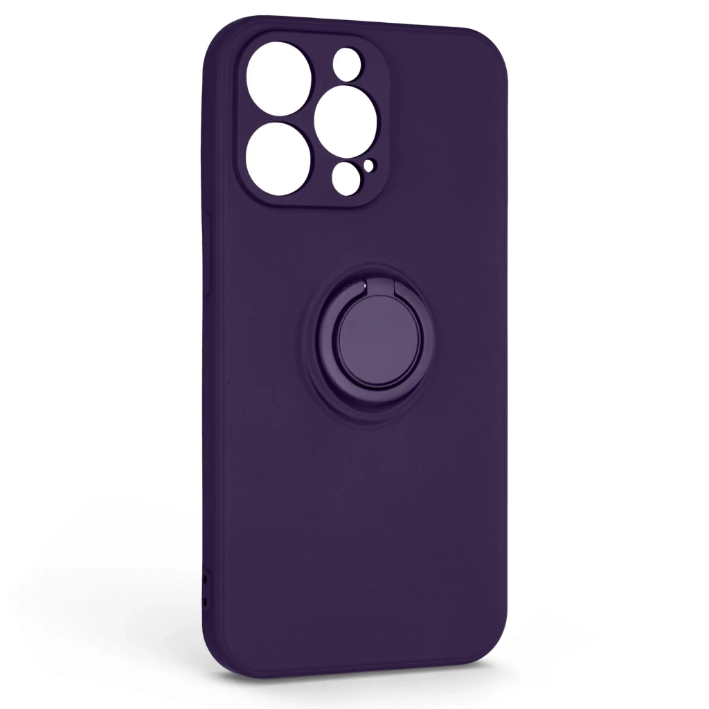 Чохол до мобільного телефона Armorstandart Icon Ring Apple iPhone 13 Pro Dark Purple (ARM68668) - зображення 1